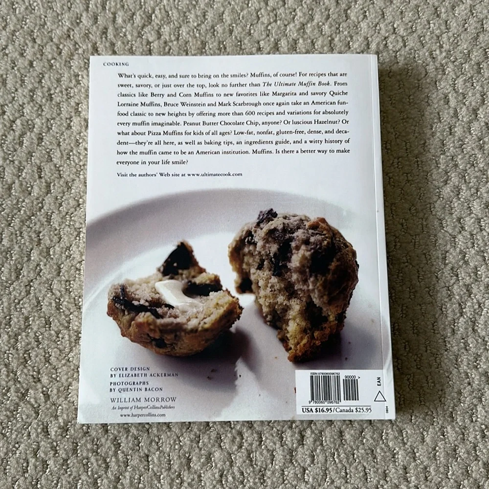 *New* Temp-Tations Muffin Pan “Floral Lace” and Two New/Unused Muffin Cookbooks - Picture 5 of 7